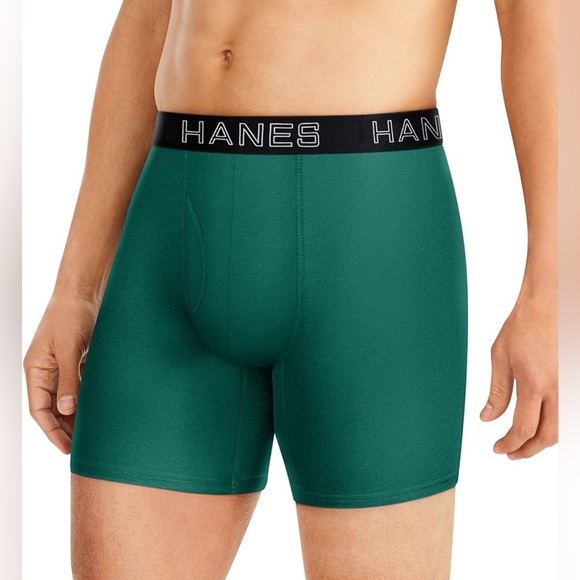 Hanes Comfort Flex Fit Total Support Pouch Boxer Brief 4 Pack Size L - Picture 1 of 8